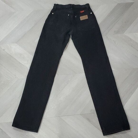 Wrangler Womens Original Cowboy Cut Black Jeans Size 1 × 32 - Picture 4 of 5